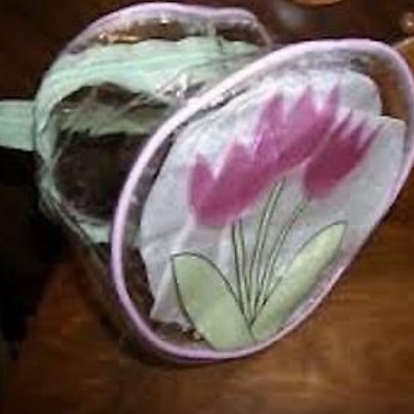 New Tulip Clear cosmetic Bag - Picture 1 of 3